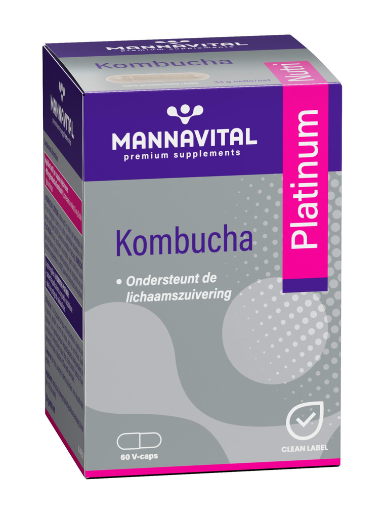 [010373] Mannavital Kombucha (60 capsules)