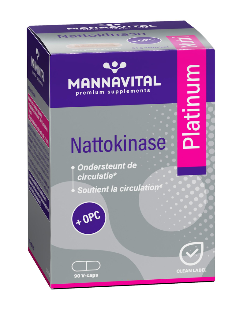 [010374] Mannavital Nattokinase (90 capsules)