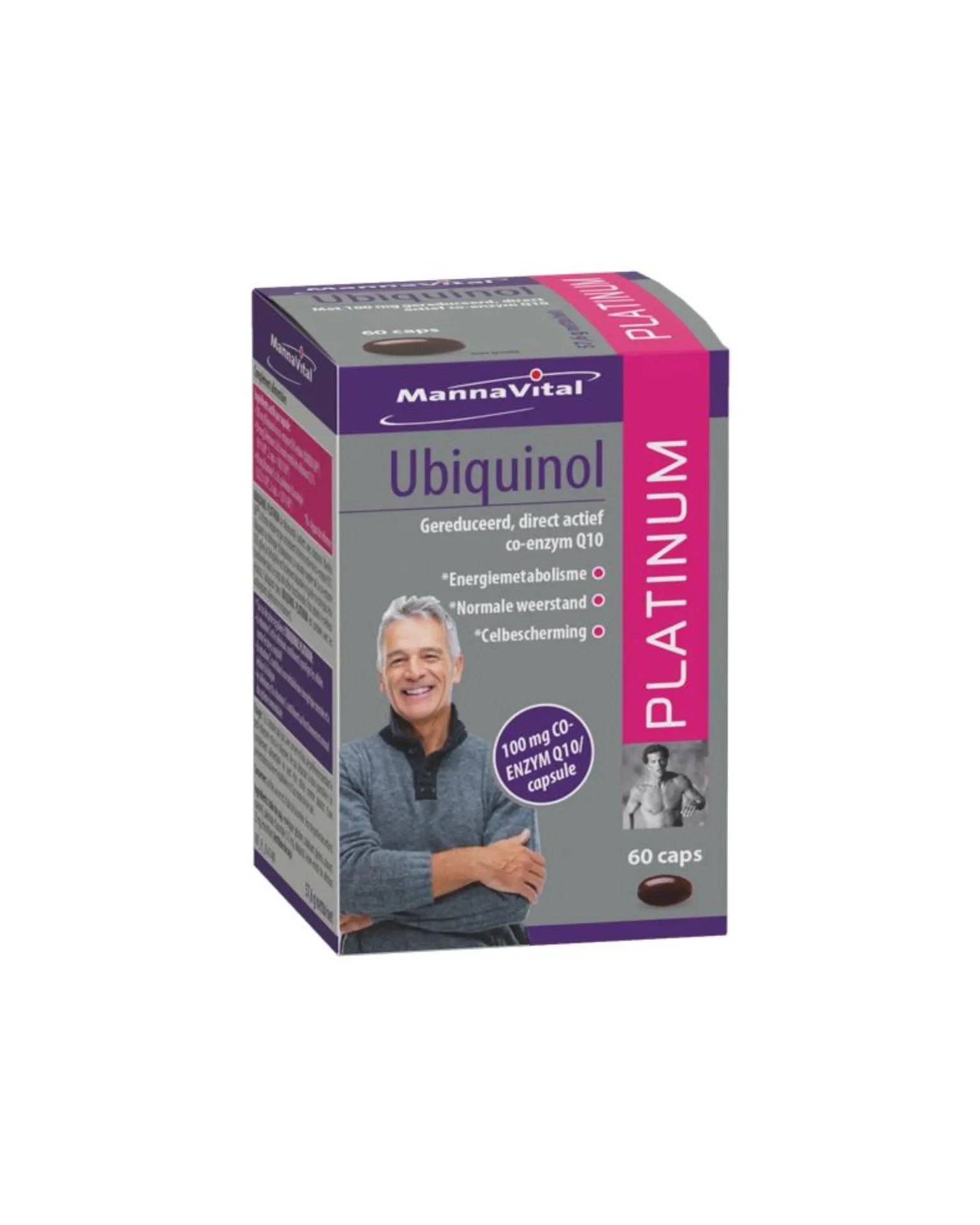 [010320] Mannavital Ubiquinol (60 Capsules)