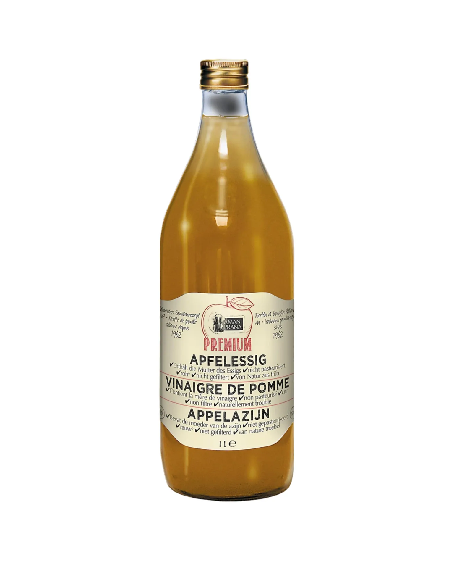 [260193] Amanprana Appelazijn  BIo 1L