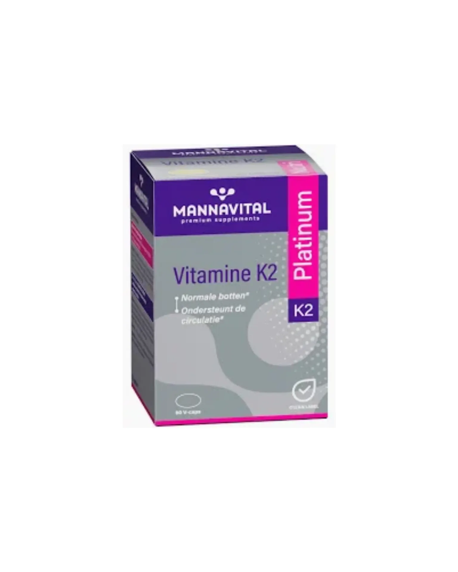 [010318] Mannavital Vitamine K2 (60c)