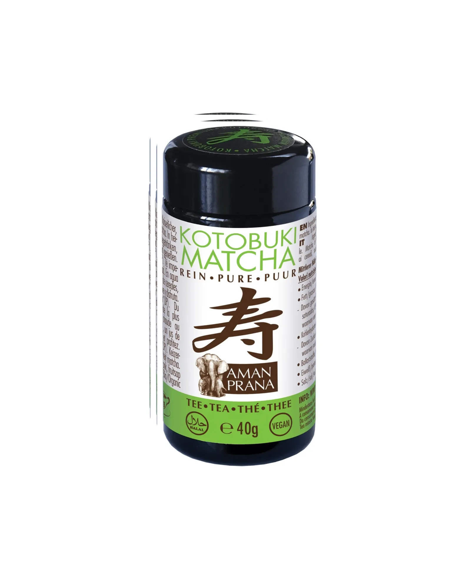 [260012] Amanprana Kotobuki Matcha Thee Bio 40gr
