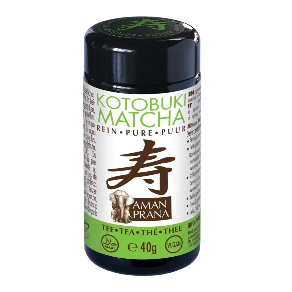 [260012] Amanprana Kotobuki Matcha Thee Bio 40gr