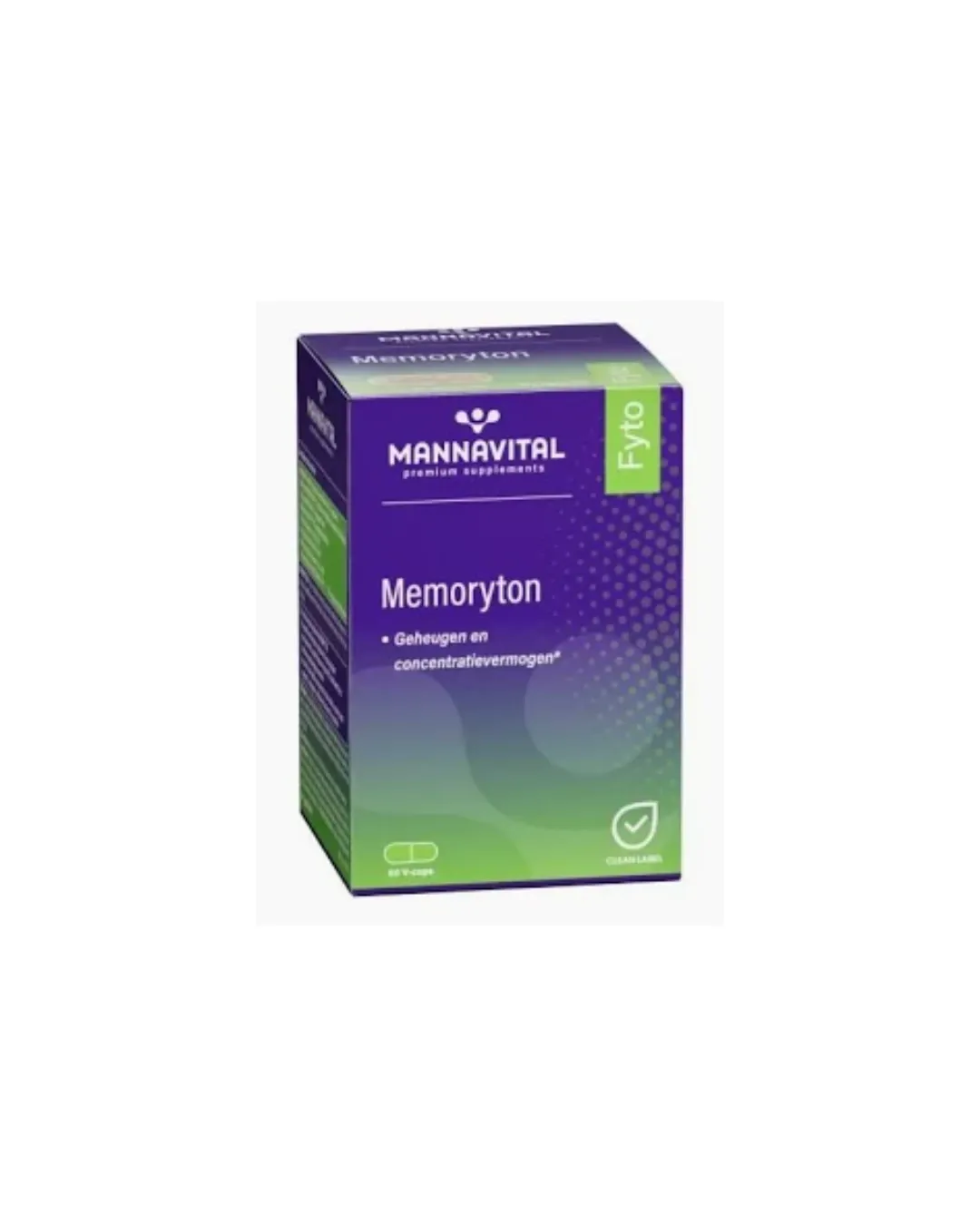 [010362] Mannavital Memoryton - 60 V-caps