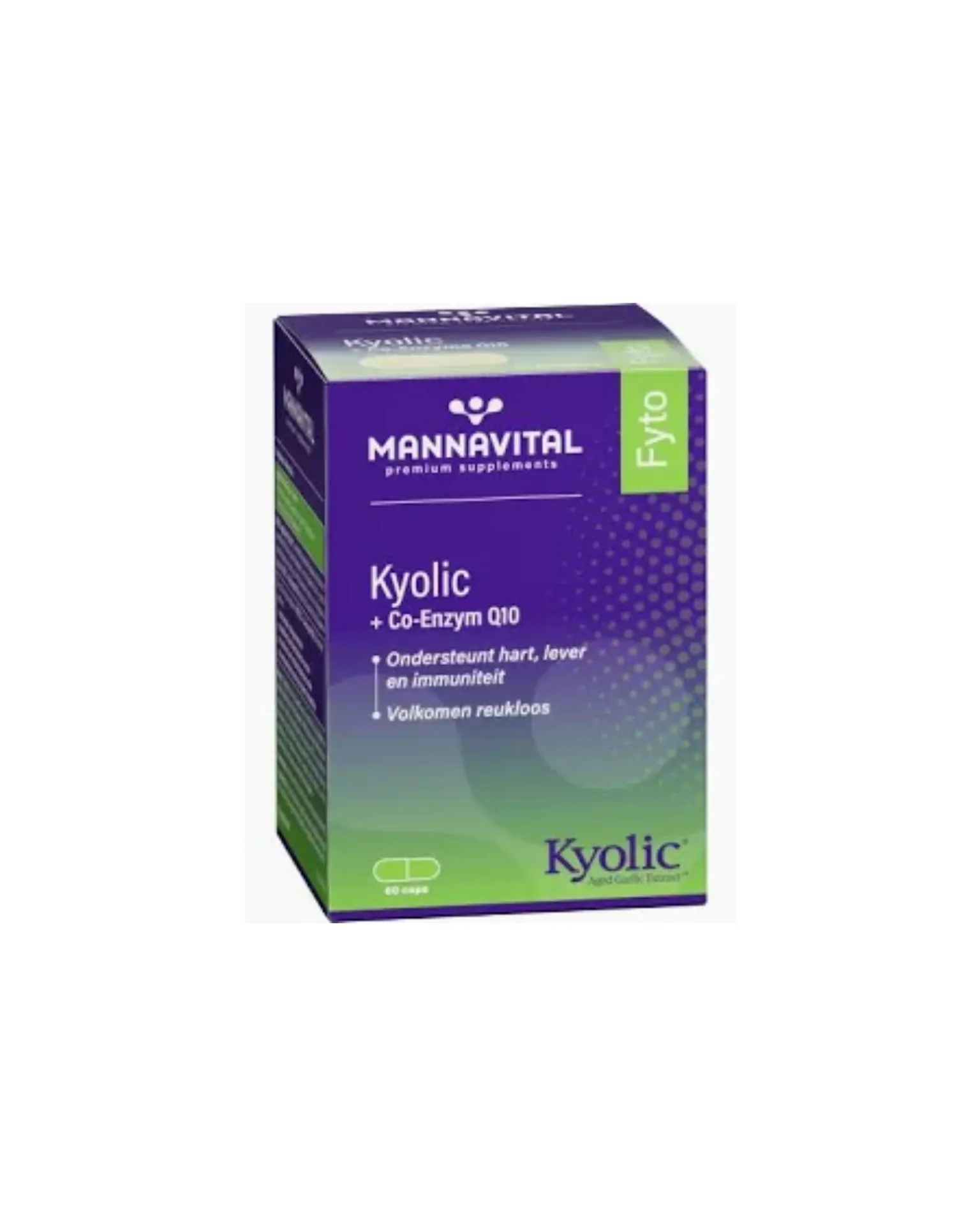 [350209] Mannavital Kyolic + co-enzym Q10 - 60 caps