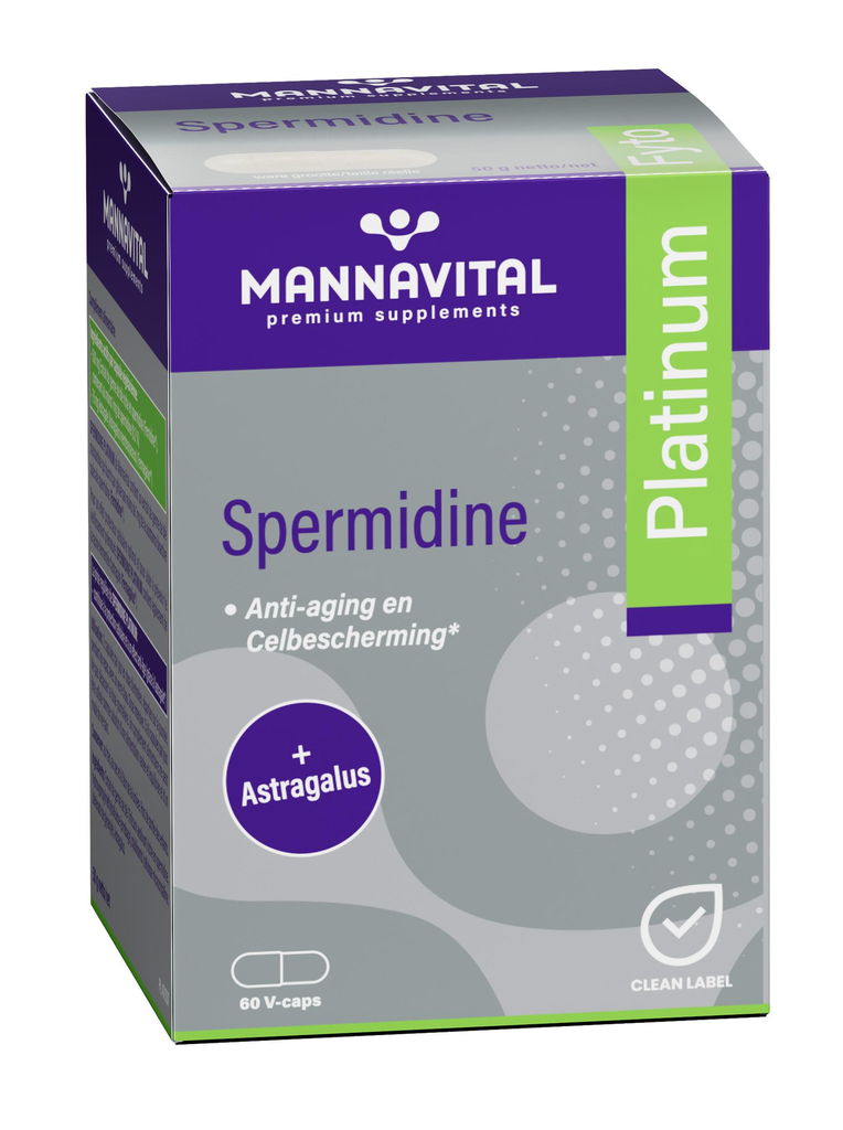 [010379] Mannavital Spermidine Platinum (60 V-caps)