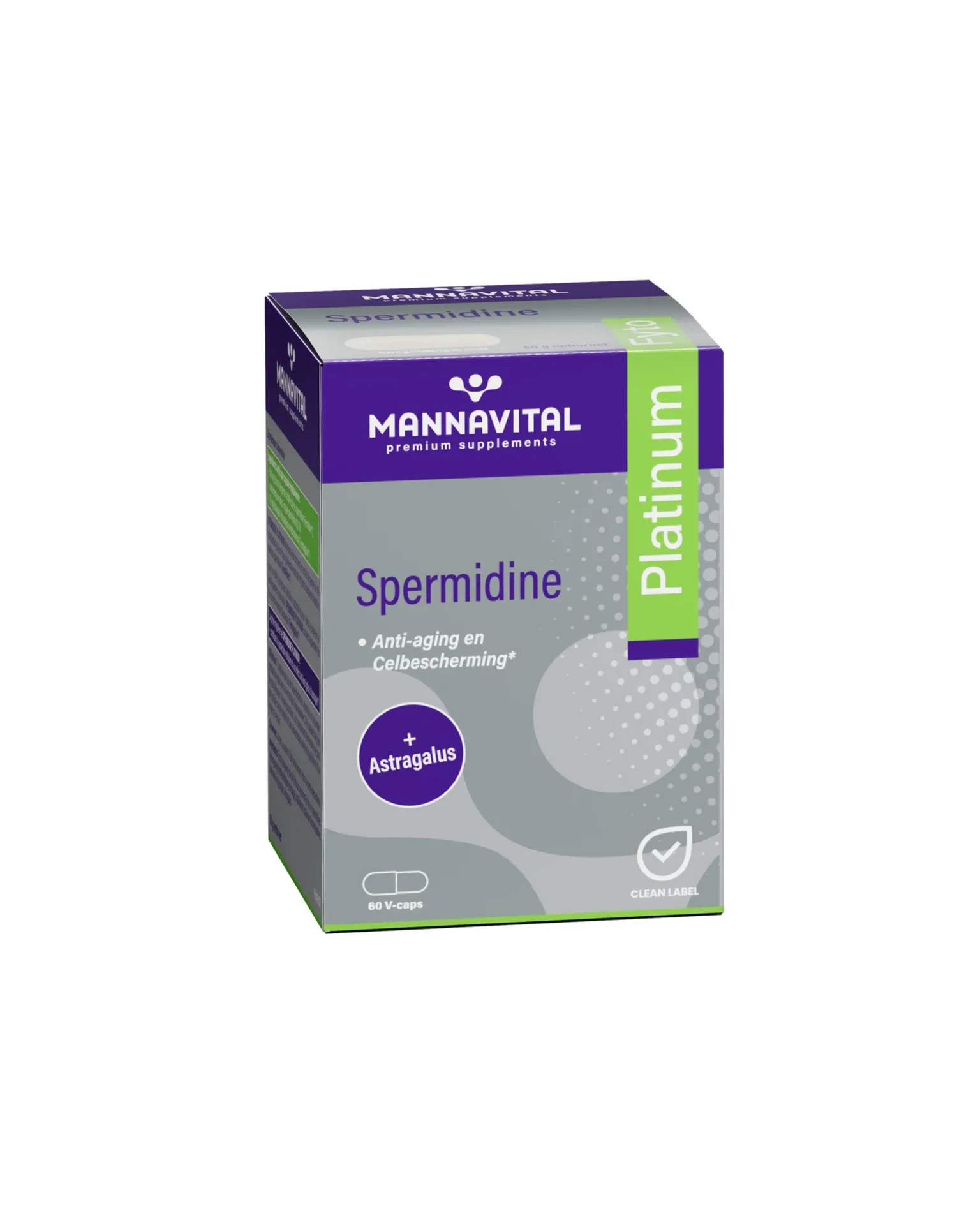 [010379] Mannavital Spermidine Platinum (60 V-caps)