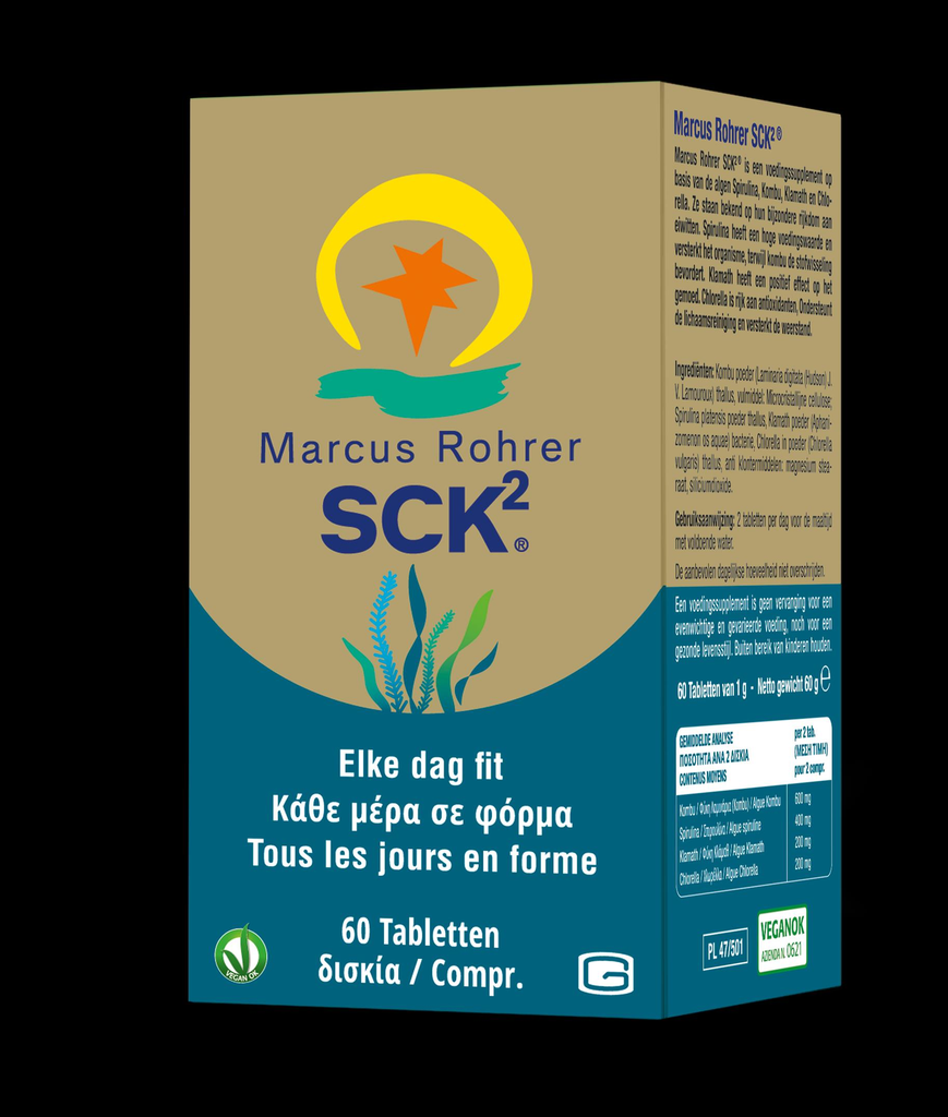 [220016] Marcus Rorher - SCK² (spirulina/chlorella/klamath/kombu) - 60 tabl