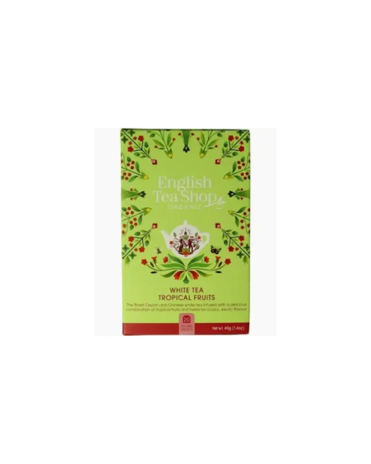 [579013] Witte thee met tropische vruchten - 20 s/b.