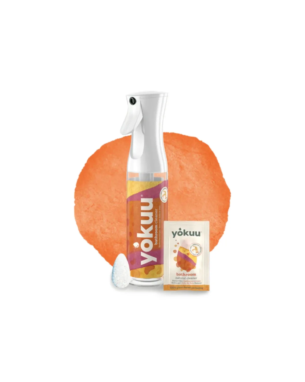 [YK0005] Yokuu Badkamerreiniger Startkit (1 Parel + 1 Spray)