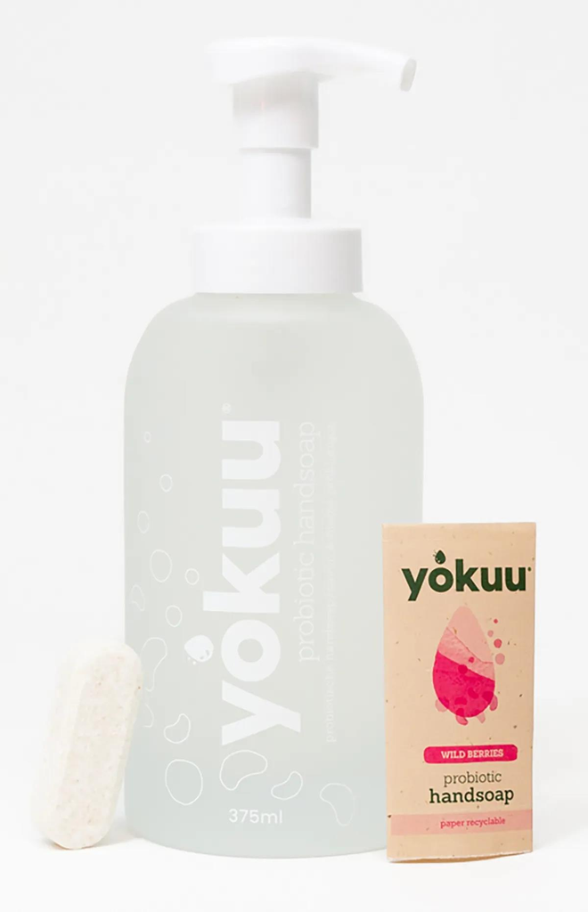 [YK0031] Yokuu Handzeep - startkit wild berries (1glazen fles + 1tablet)