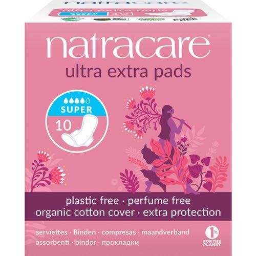 Natracare Maandverband Ulltra Extra Super 10st