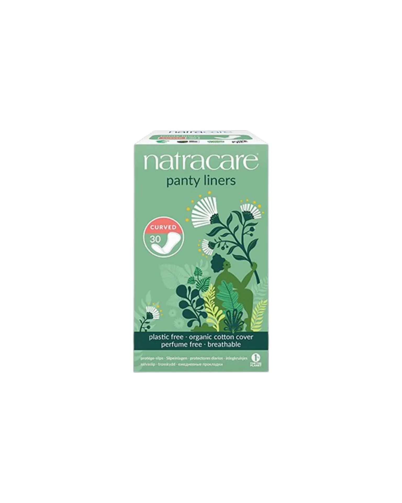 Natracare Inlegkruisjes Gebogen