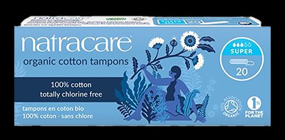 [NC4225] Natracare Tampons Katoen Super (20st)