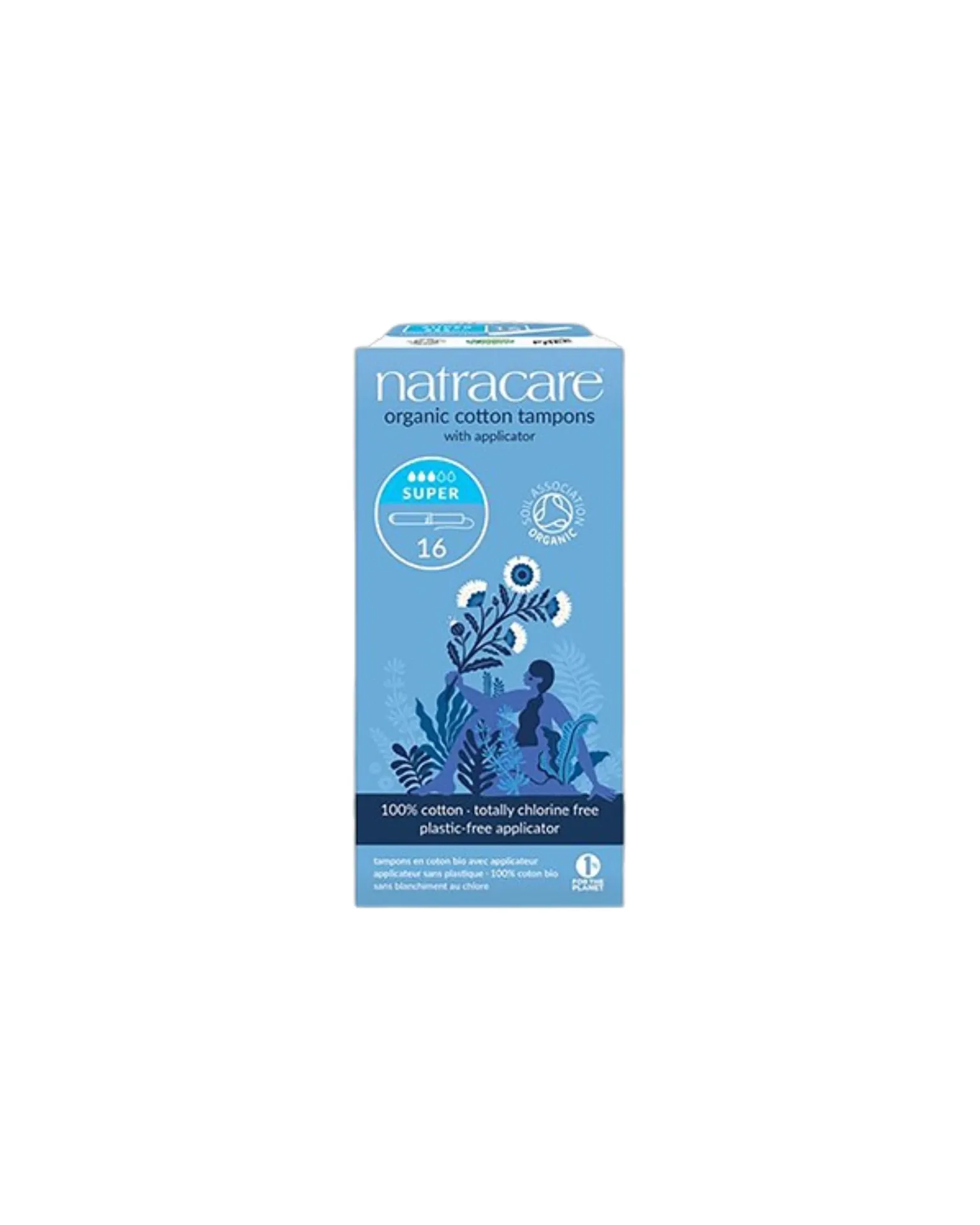 Natracare Tampons Katoen Super Met Applicator