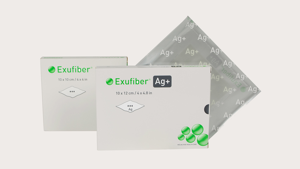 [004253] Exufiber Ag+10x10cm