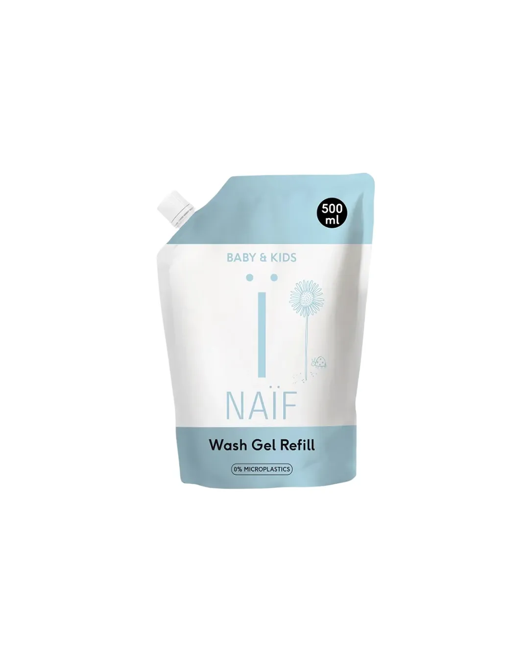 Naïf Baby & Kids Cleansing Wash Gel Refill 500ml