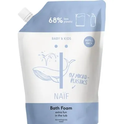 Naïf Baby & Kids Bath Foam Refill 500ml