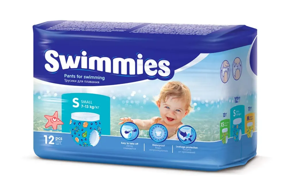 Swimmies S (7 - 13 kg) (12st)