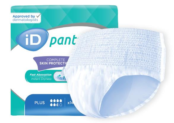 ID Pants Plus 6,5dr - XL ( 4x14st) *ENKEL OP BESTELLING PER KARTON*