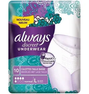 ID Discreet Pants Normal L (10st) *ENKEL OP BESTELLING PER KARTON*