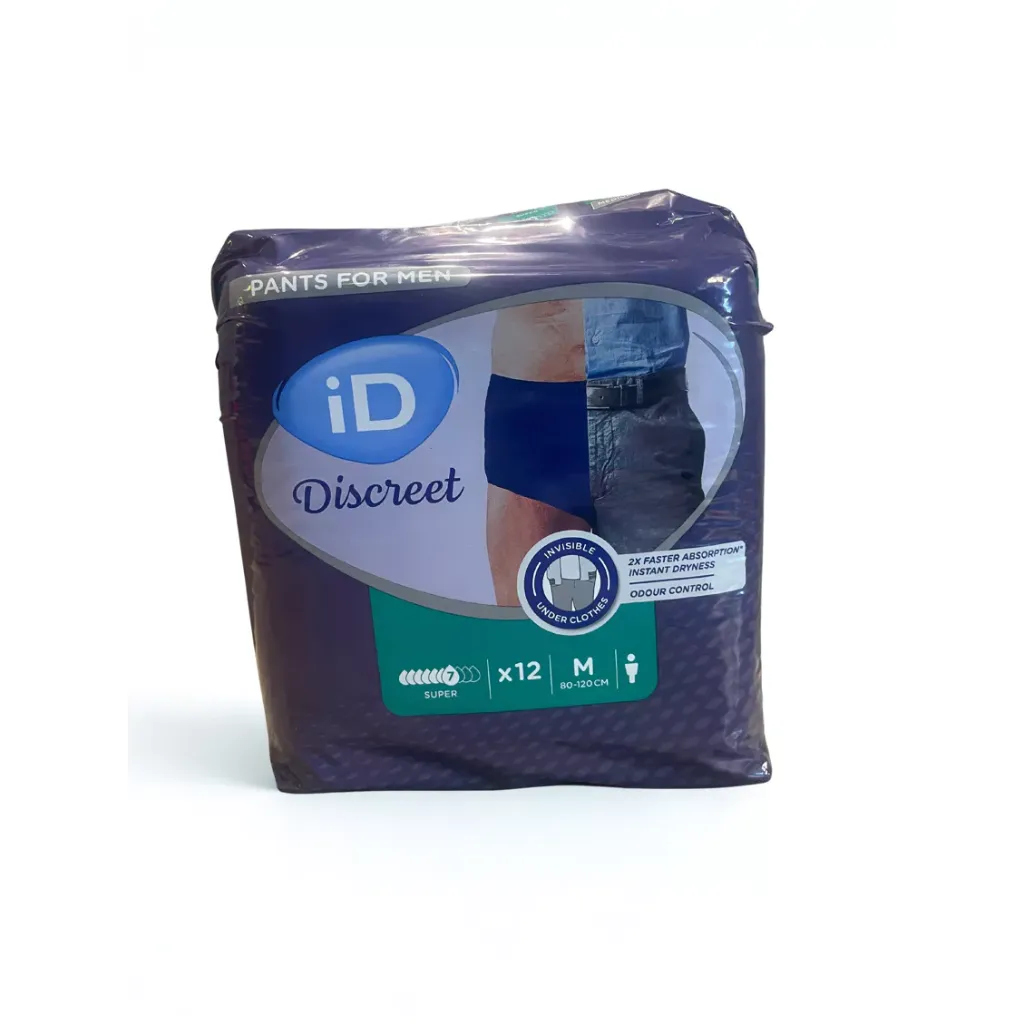 ID Discreet Pants for men Super L (10st) *ENKEL OP BESTELLING PER KARTON*