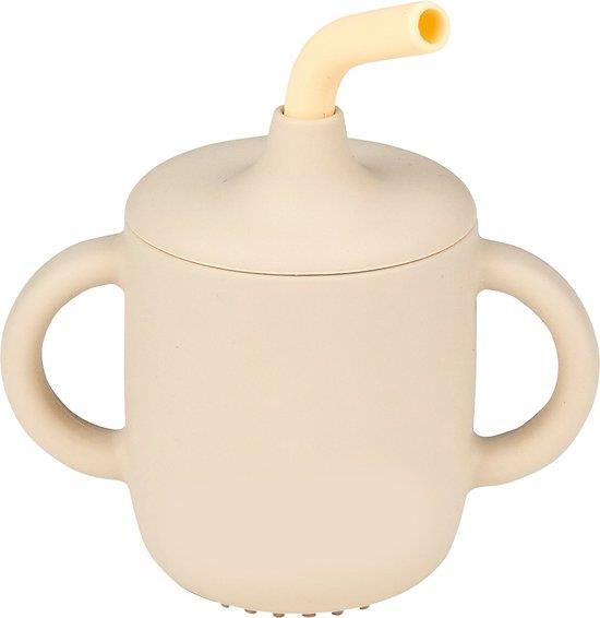 Nattou Beker met Silicone Rietje