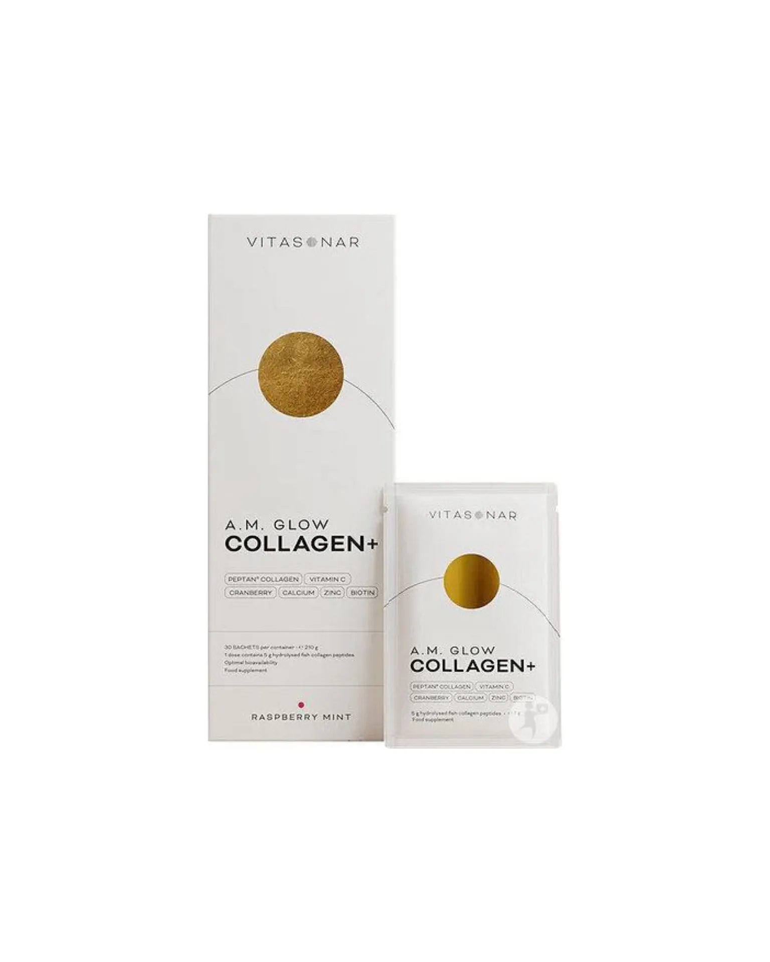 [4855-458] Vitasonar A.M. GLow Collagen + Raspberry Mint