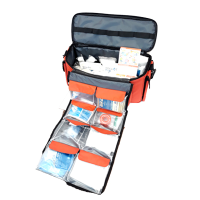 [003143] Heka EHBO Schoudertas Gevuld (rood)