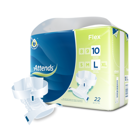 Attends flex Large (10 druppels) (2x22st)