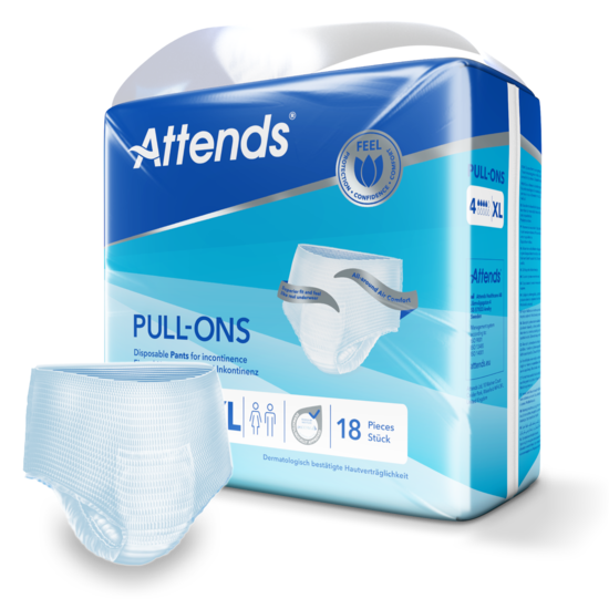 Attends Pull-Ons Extra Large (4 druppels) (4x18st)