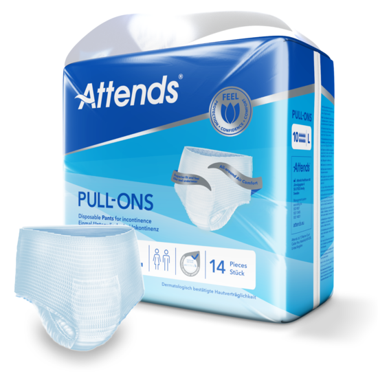 [004972] Attends Pull-Ons 10 dr L (4x14st) *enkel op bestelling per karton*