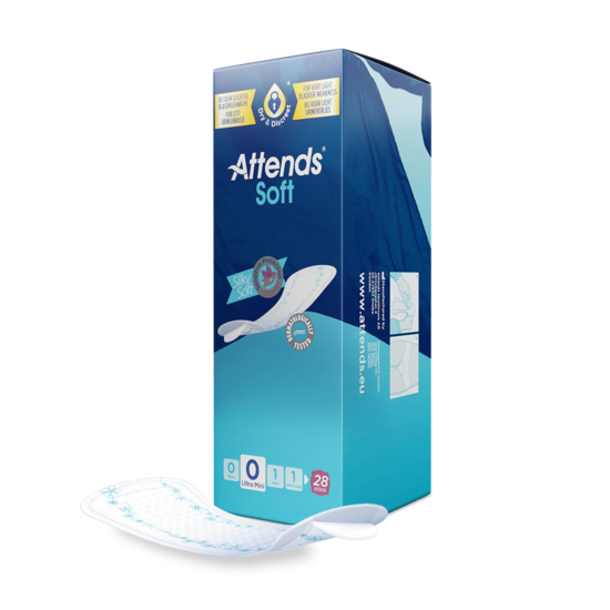 [004990] Attends Soft 0 dr Ultra Mini (8x28st) *enkel op bestelling per karton*