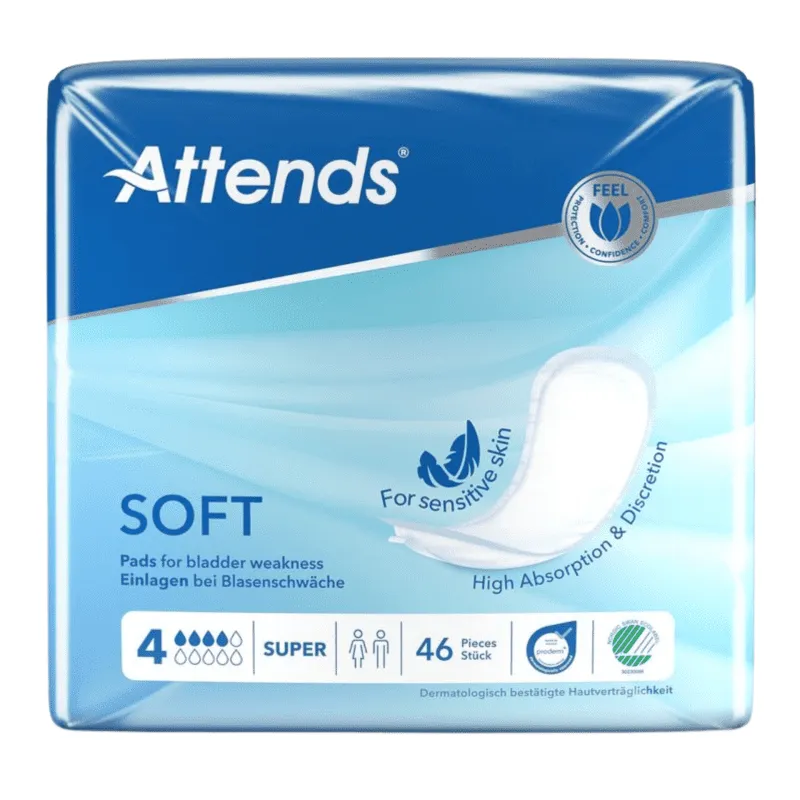 Attends Soft Super (4 druppels) (3x46st)