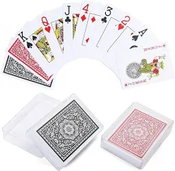 [AD169809] Speelkaarten Met Grote Opdruk (set van 2)