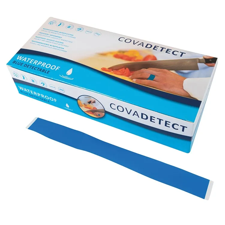 [002930] Covadetect decteerbare waterproof vingerpleister 12cm x 2cm (100st)