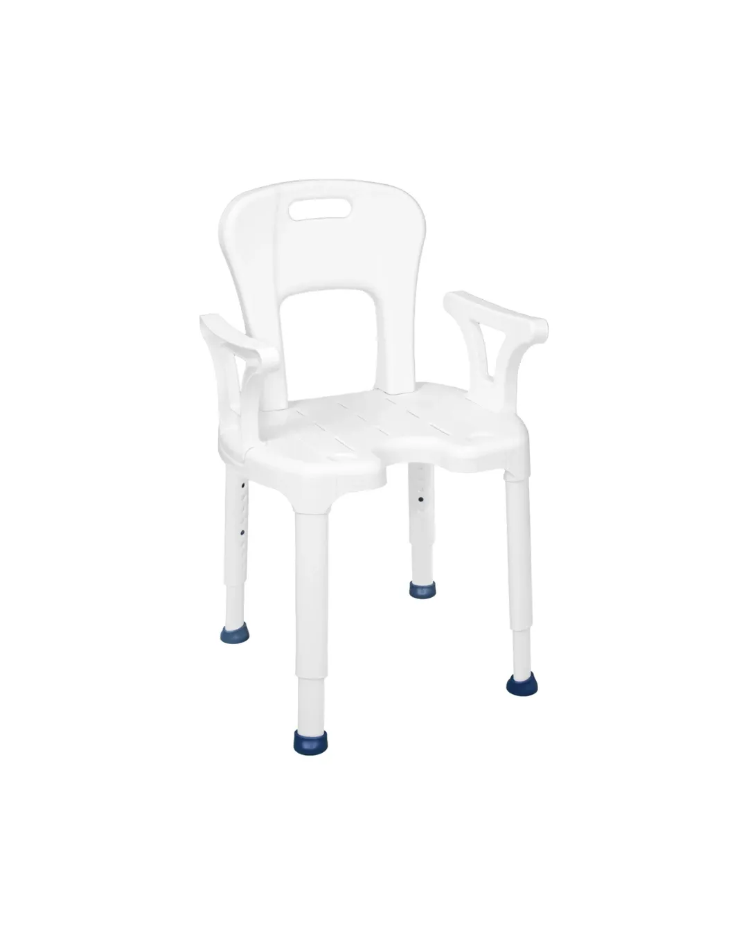 Douchestoel AIO Met Armsteunen En Rugleuning