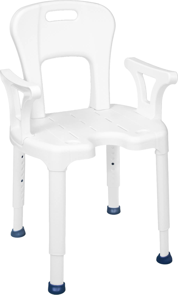 [AD169932 |] Douchestoel AIO Met Armsteunen En Rugleuning