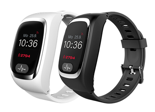 [004332] James horloge B7 Zwart  (excl. abonnement SIM)