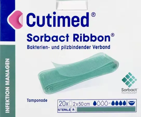 [000450-2C50C] Cutimed Sorbact Gaasstrook 2cm x 50cm