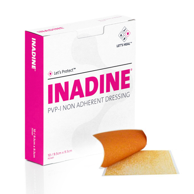 [000933] Inadine Niet Verklevend Verband 9,5cm x 9,5cm