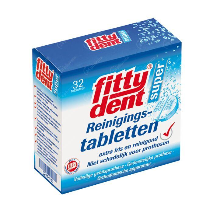[0293-530] Fittydent Reinigingstabletten Gebit