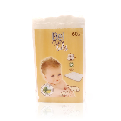 Bel Nature Wattenvierkantjes (60st)