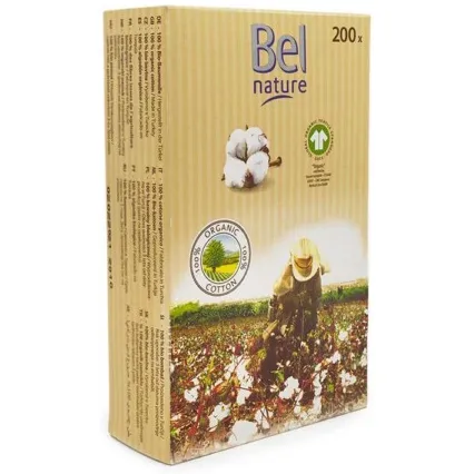 [580002] Bel Nature Bio Wattenstaafjes (200st)