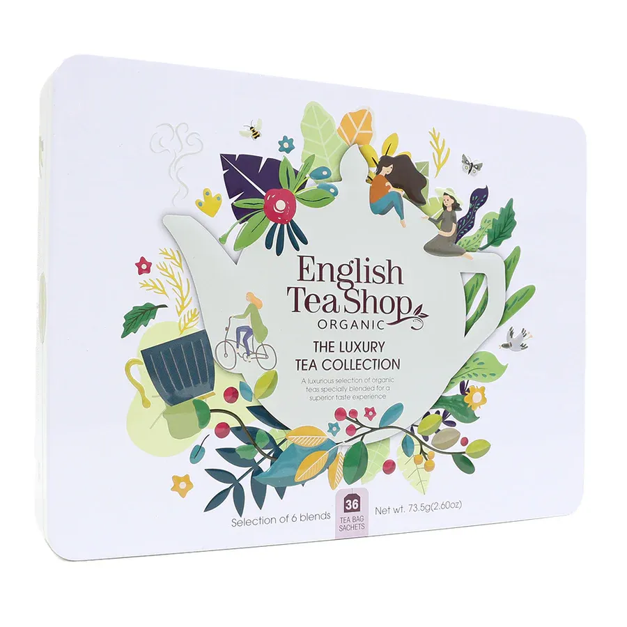 [58168] Kadoverpakking theedoos: Wellness tea collection (36st)