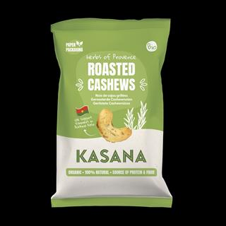 Kasana Geroosterde cashewnoten met Provençaalse kruiden bio 150g