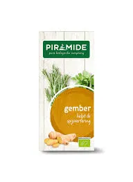 [PI1044] Piramide Gember bio - 20 builtjes thee
