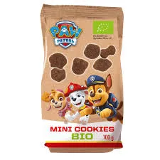 [BD1277] Pural Mini koekjes chocolade paw patRol bio 100g