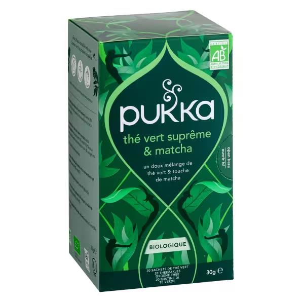 [PK6030] Pukka Supreme Matcha Green Tea Bio - 20 builtjes
