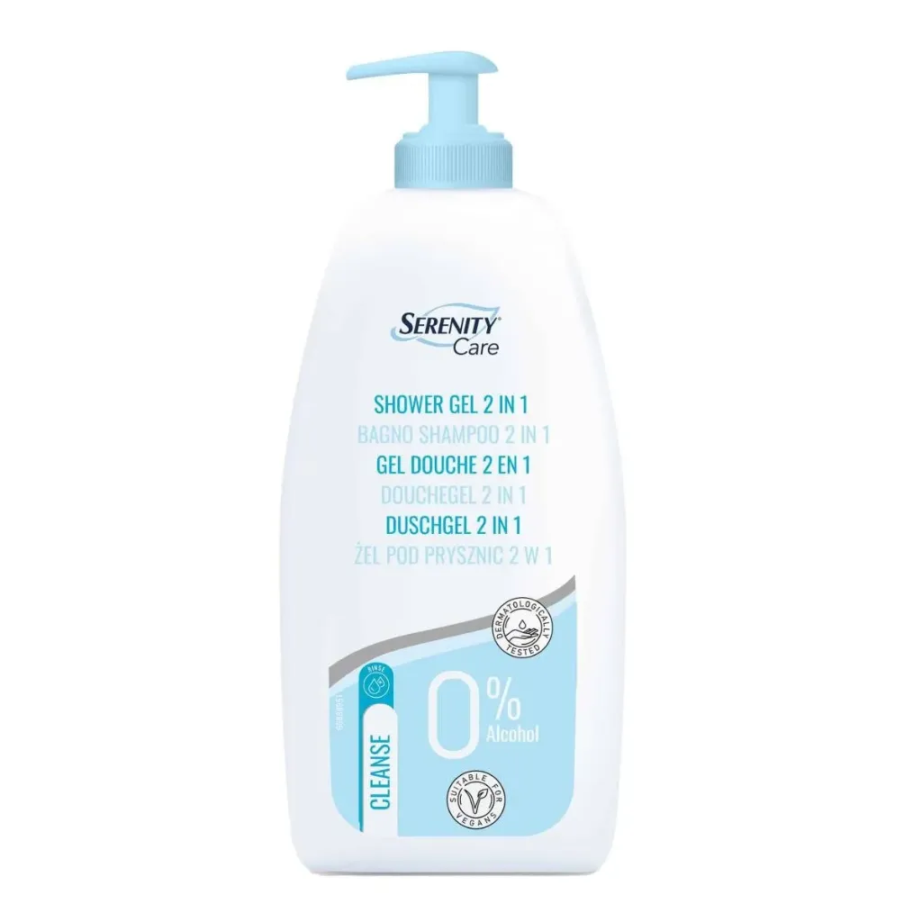 Serenity Care Douchegel en Shampoo 2 in 1 (500 ml)